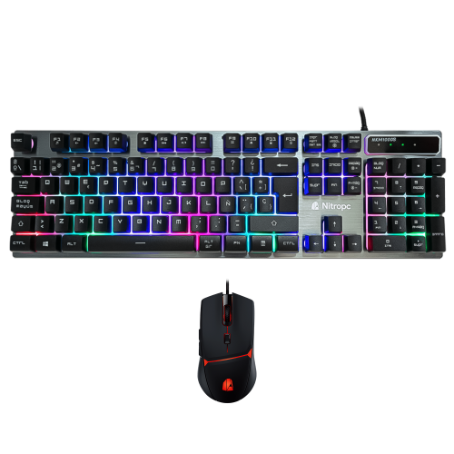 Conjunto de Teclado e Rato de Gaming NKM1000S