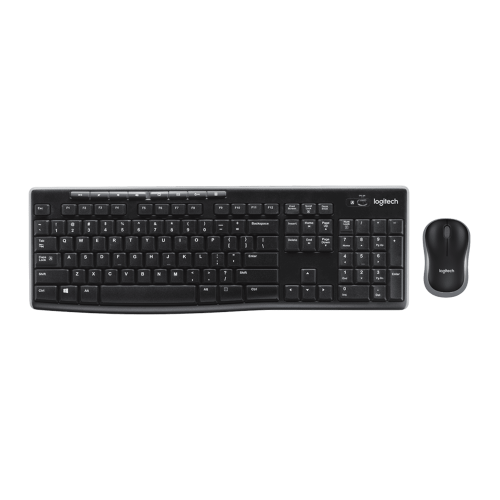 Conjunto Teclado e Rato Logitech Wireless MK270 