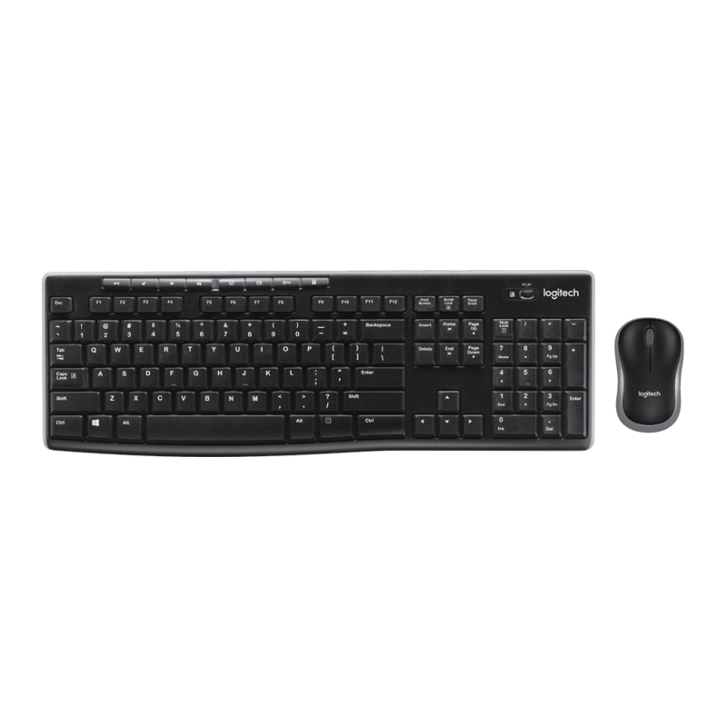 Conjunto Teclado e Rato Logitech Wireless MK270