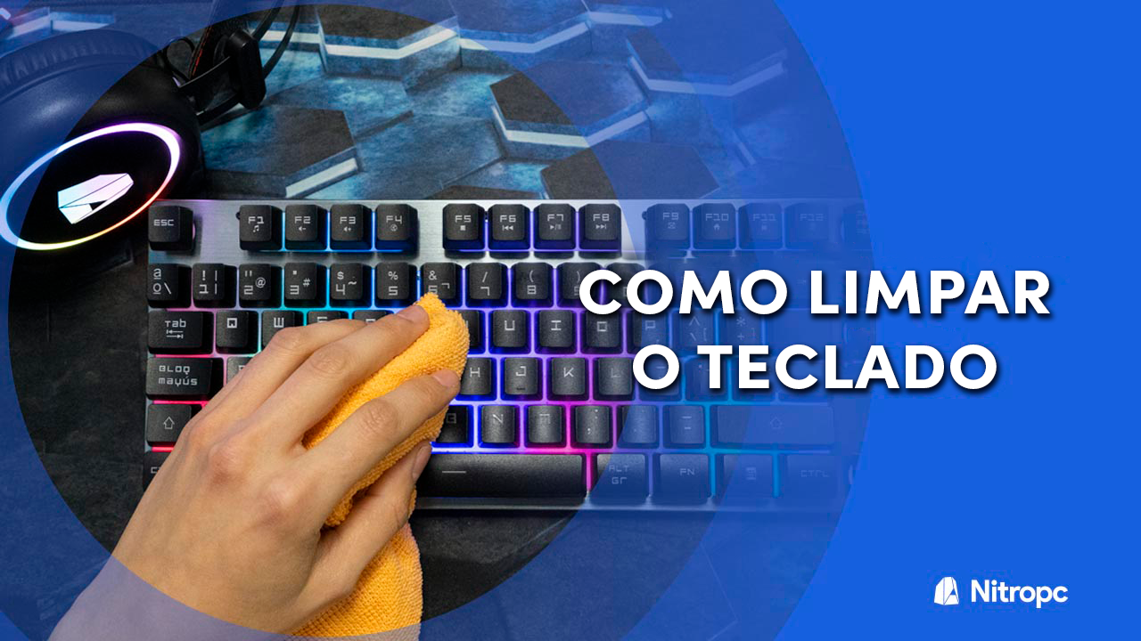 Como limpar teclado