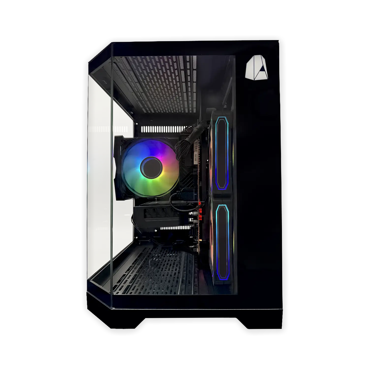 Avanzado 2025 negro frontal disipador Nitropc
