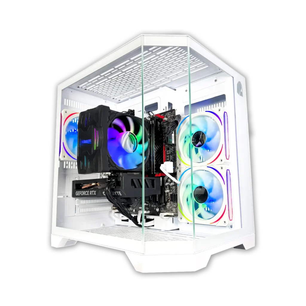 Nitropc Avançado 2025 Silver i Gold Branco disipador