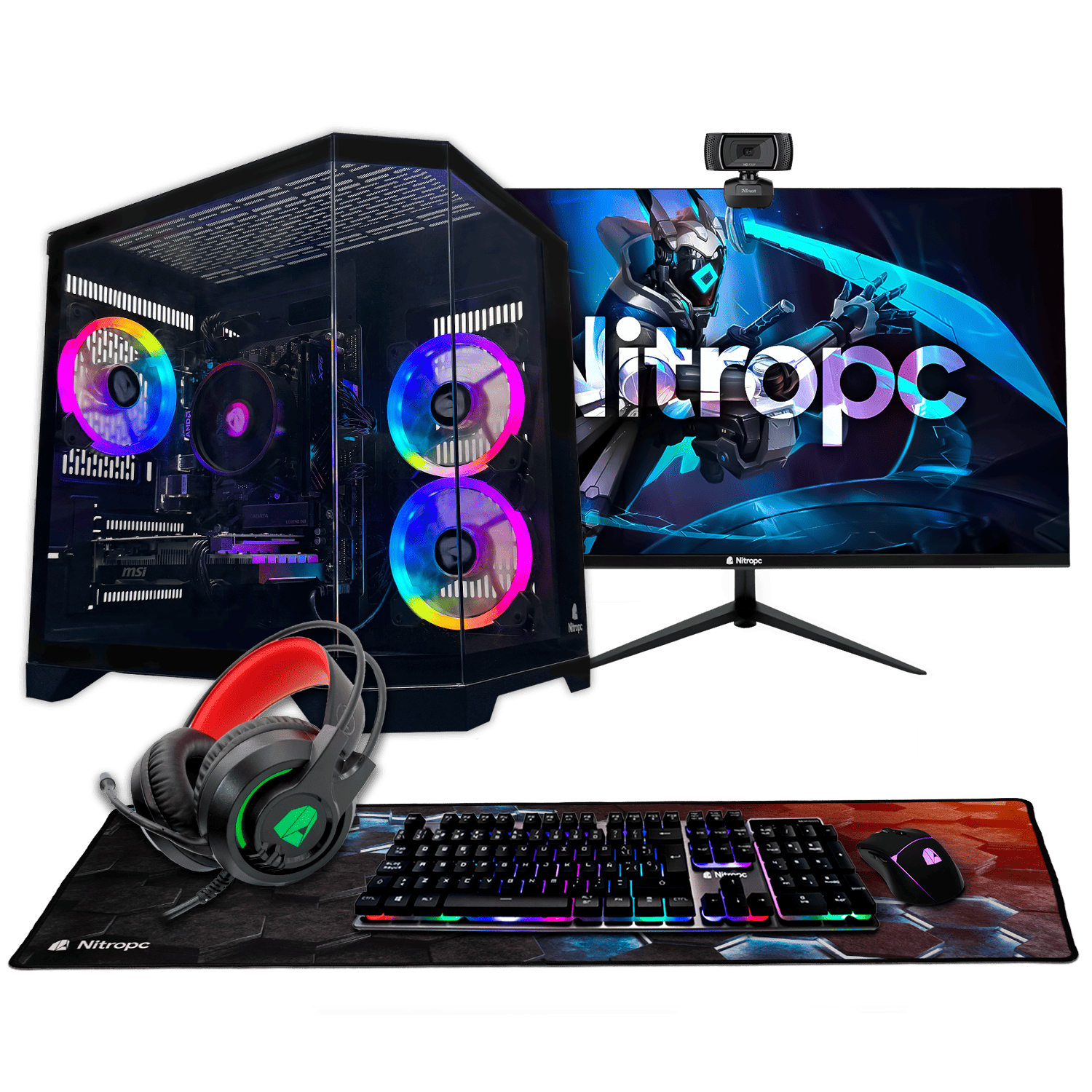 Pack Avançado i5-14400F, RTX5060