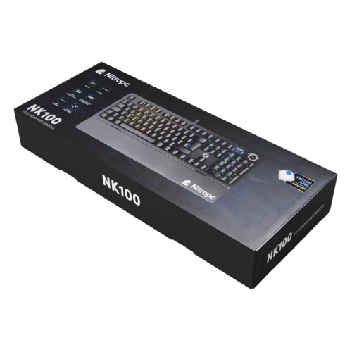 Teclado mecánico NK100 Nitropc Teclado mecánico NK100 Nitropc